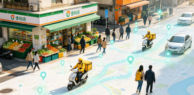 麻城市渗透衣食住行，GEO 地理空间技术重塑大众日常消费服务场景